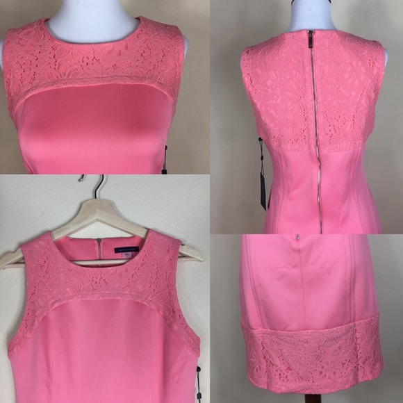 Tommy Hilfiger Coral Casual Dress Size 4 - Picture 5 of 8